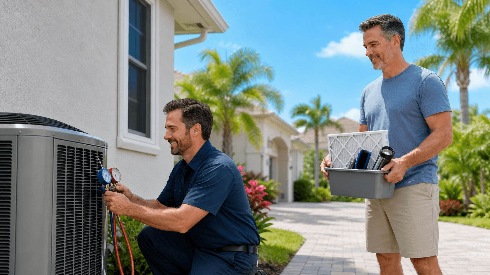 Titusville Spring AC Tune-Up Checklist: Pro Visit vs. Between-Visit DIY